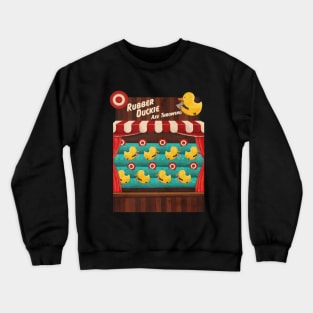 Rubber Duckie Axe Throwing Crewneck Sweatshirt